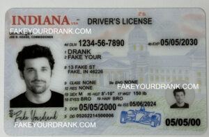 Indiana [Polycarb] Fake ID