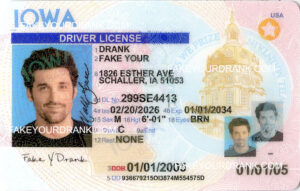 Iowa [Polycarb] Fake ID