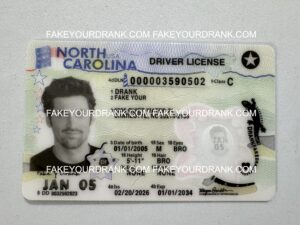 North Carolina [Polycarb] Fake ID