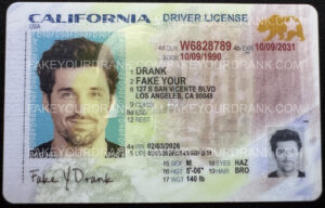 New California [Polycarb] Fake ID