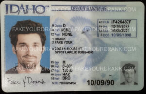 New Idaho [Polycarb] Fake ID