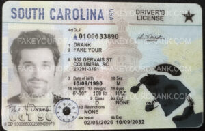 New South Carolina [Polycarb] Fake ID