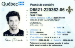 Quebec Fake ID