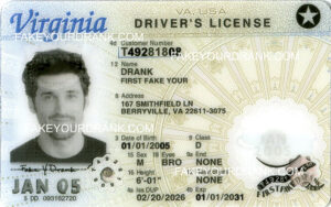Virginia [Polycarb] Fake ID